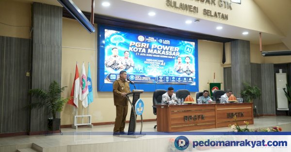 Wali Kota Makassar Munafri Arifuddin Minta Guru Adaptif di Era AI, Tekankan Teknologi Tak Gantikan Empati