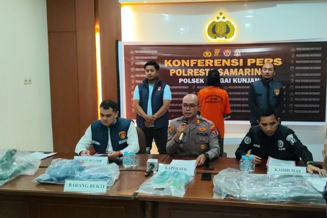 Polisi Samarinda Tahan RR (27) yang Bakar Salon Bosnya, Kerugian Capai Rp 1,5 Miliar