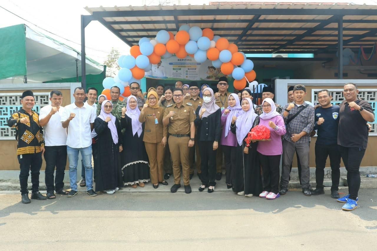 Pemkot Tangsel Bangun 7 Pos Gizi Baru pada 2026, Pilar Resmikan Pos Gizi Kepiting di Lengkong Gudang
