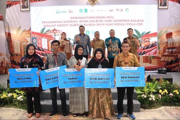 Pemprov Kalbar Subsidi 50 Persen Bunga Kredit UMKM Lewat KUM Peduli, Berlaku Tiga Tahun