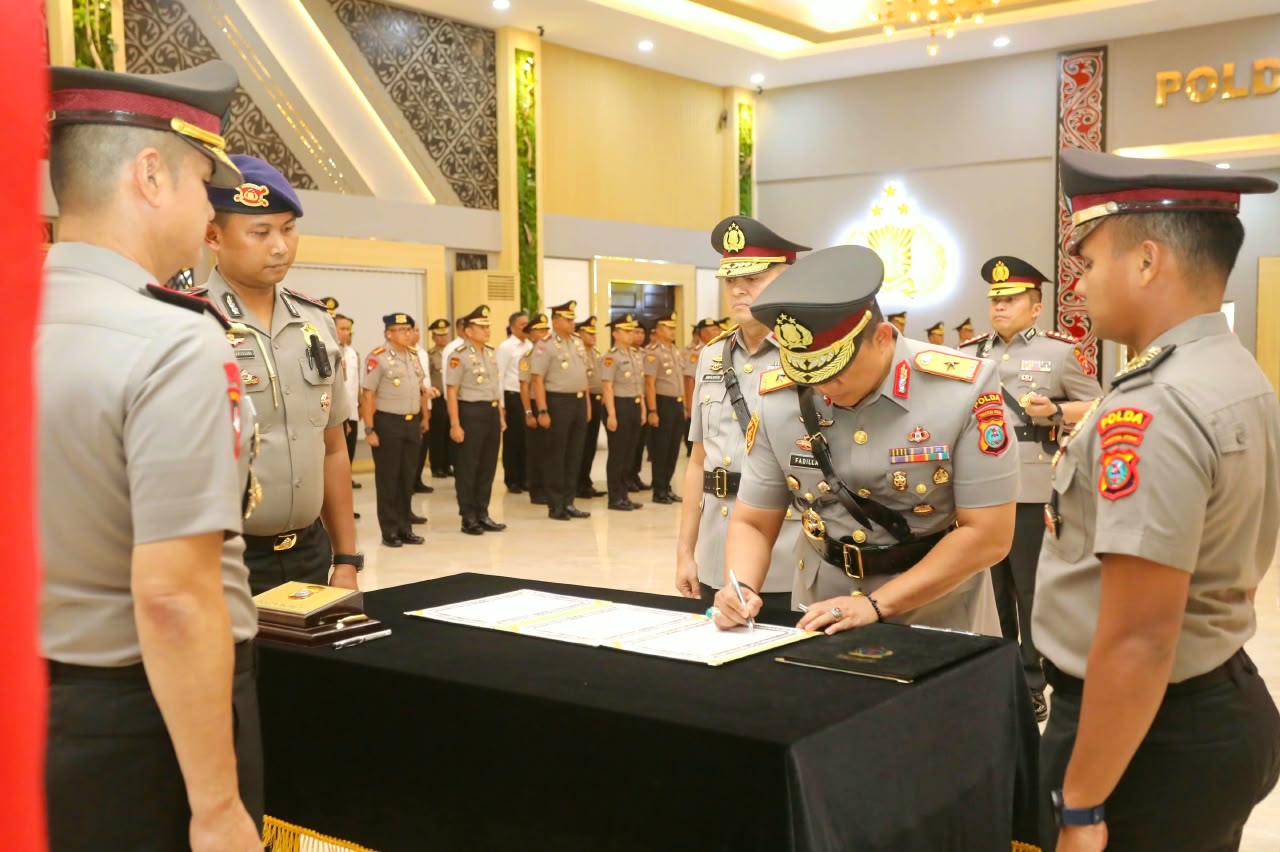 Kapolda Sumut Pimpin Sertijab Wakapolda dan Kapolresta Deli Serdang, Brigjen Fadillah Zulkarnaen Masuk, Naek Pamen Diproyeksikan Jadi Irjen