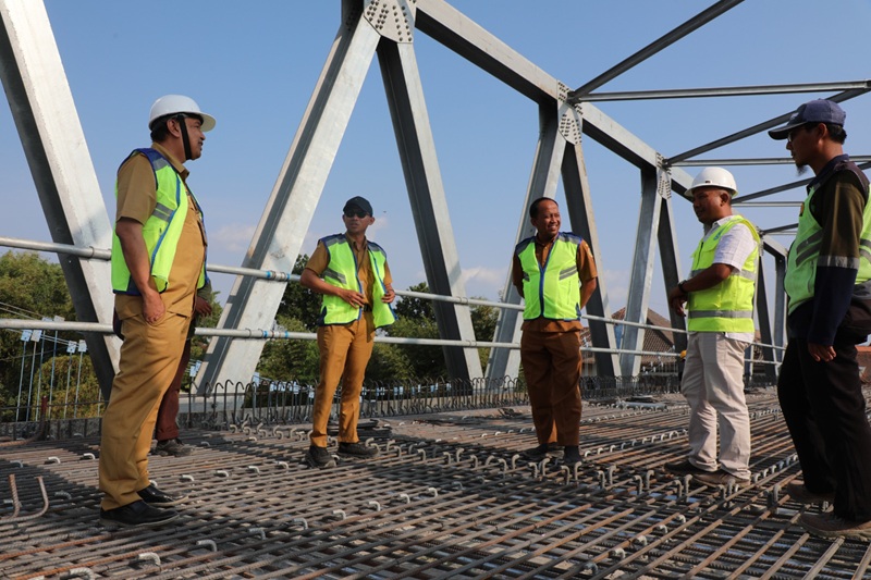 Jembatan Dengkeng Klaten Ditinggikan 2 Meter, Akses Wisata Gunungkidul dan UMKM Warga Cawas Kembali Lancar