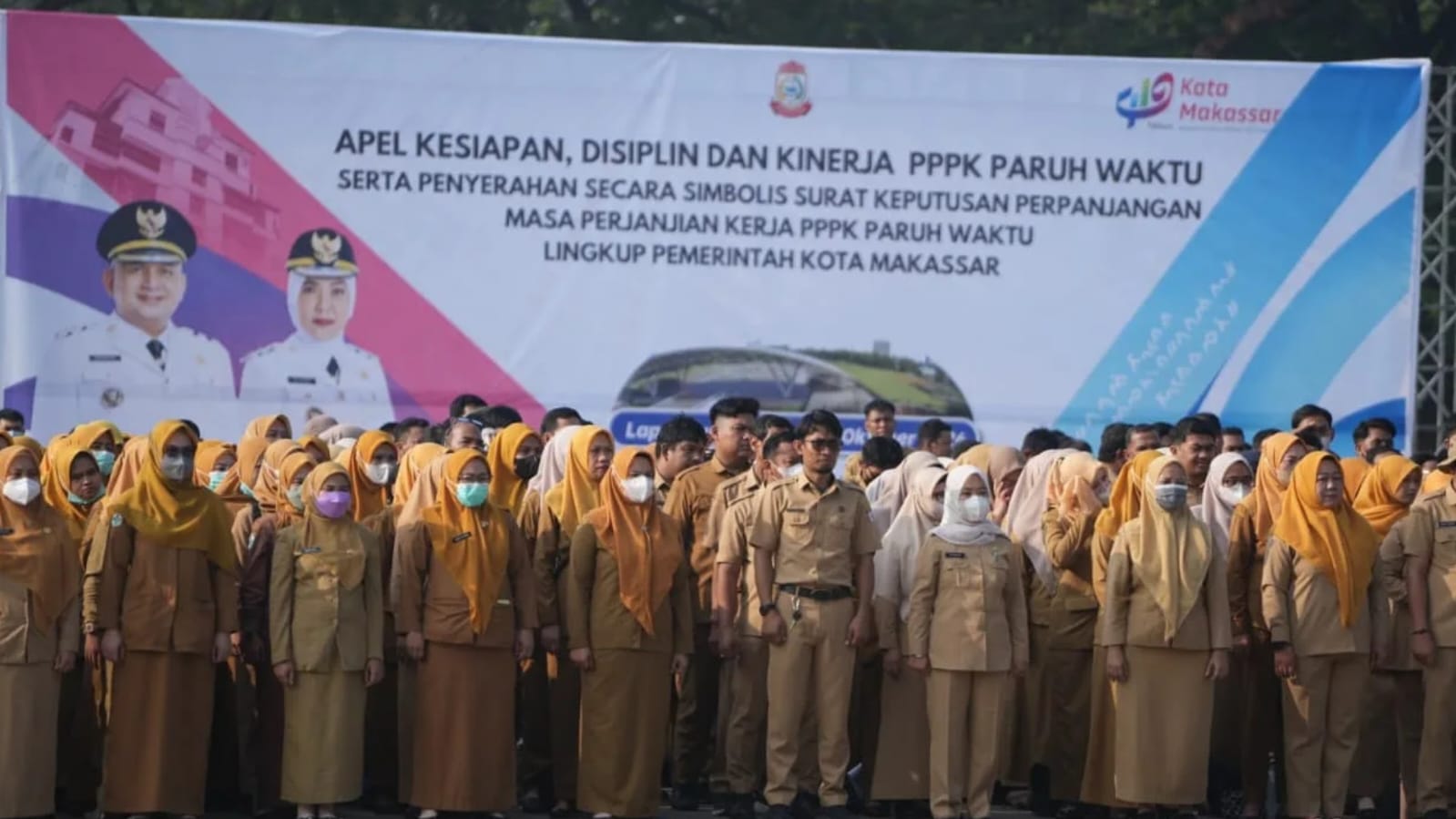 Wali Kota Makassar Munafri Arifuddin Perpanjang Kontrak 6.472 PPPK Paruh Waktu