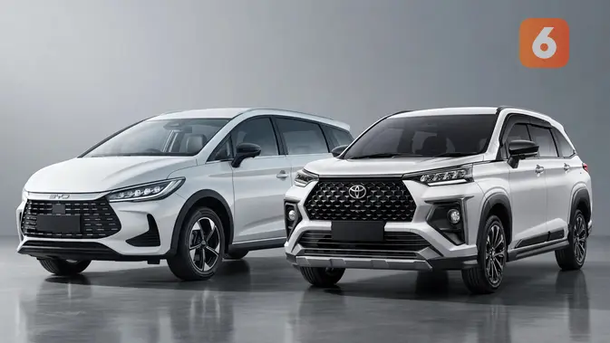 BYD M6 DM vs Toyota Veloz Hybrid EV: Selisih Rp 5 Juta, Beda Karakter