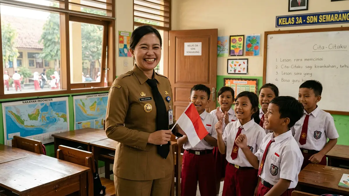 CPNS 2027 Buka 464.856 Formasi Guru, Honorer 5 Tahun Dapat Afirmasi