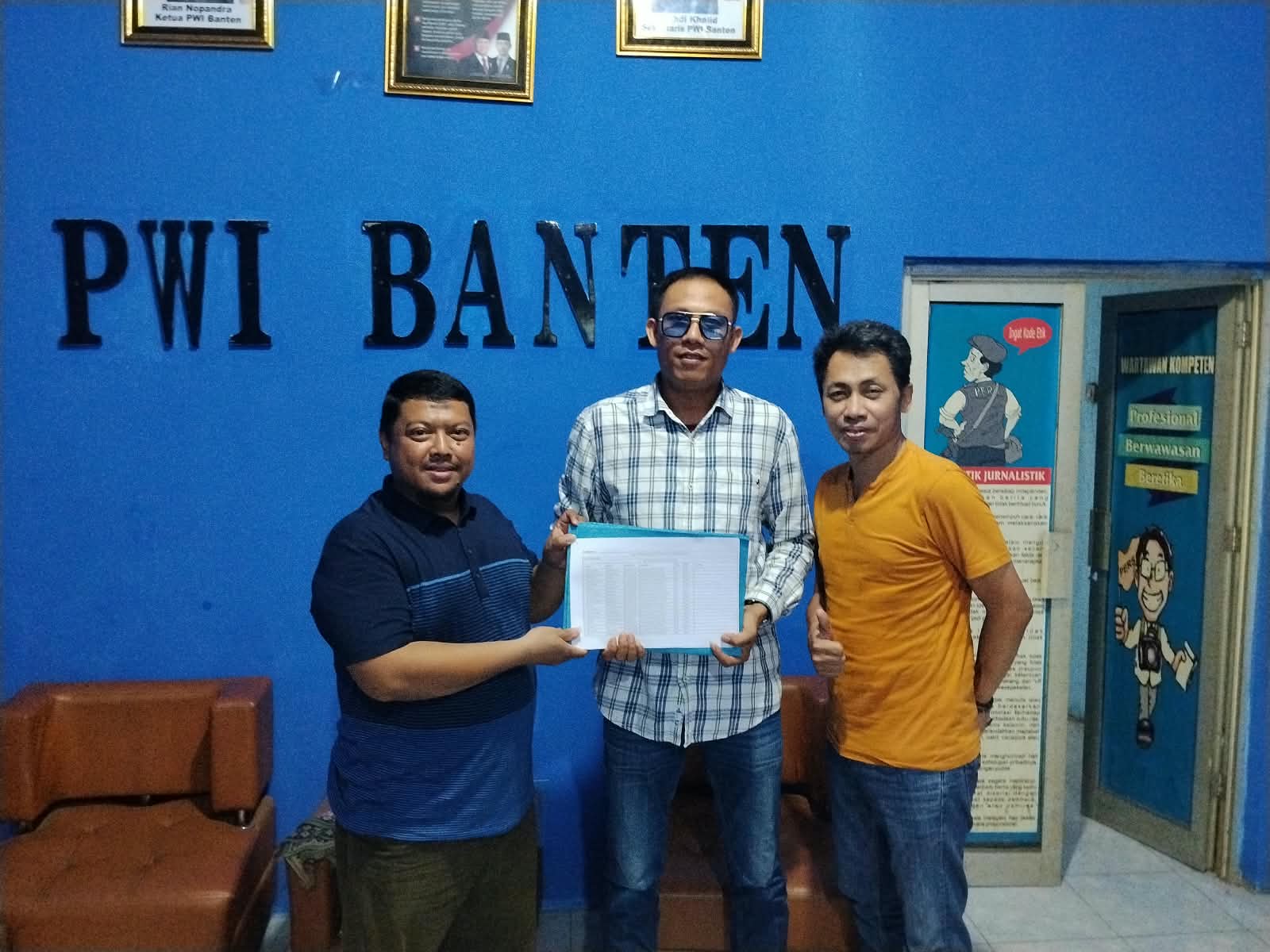 PWI Banten Terima 85 Berkas Verifikasi Anggota PWI Kota Tangsel, Lanjut Diajukan ke PWI Pusat