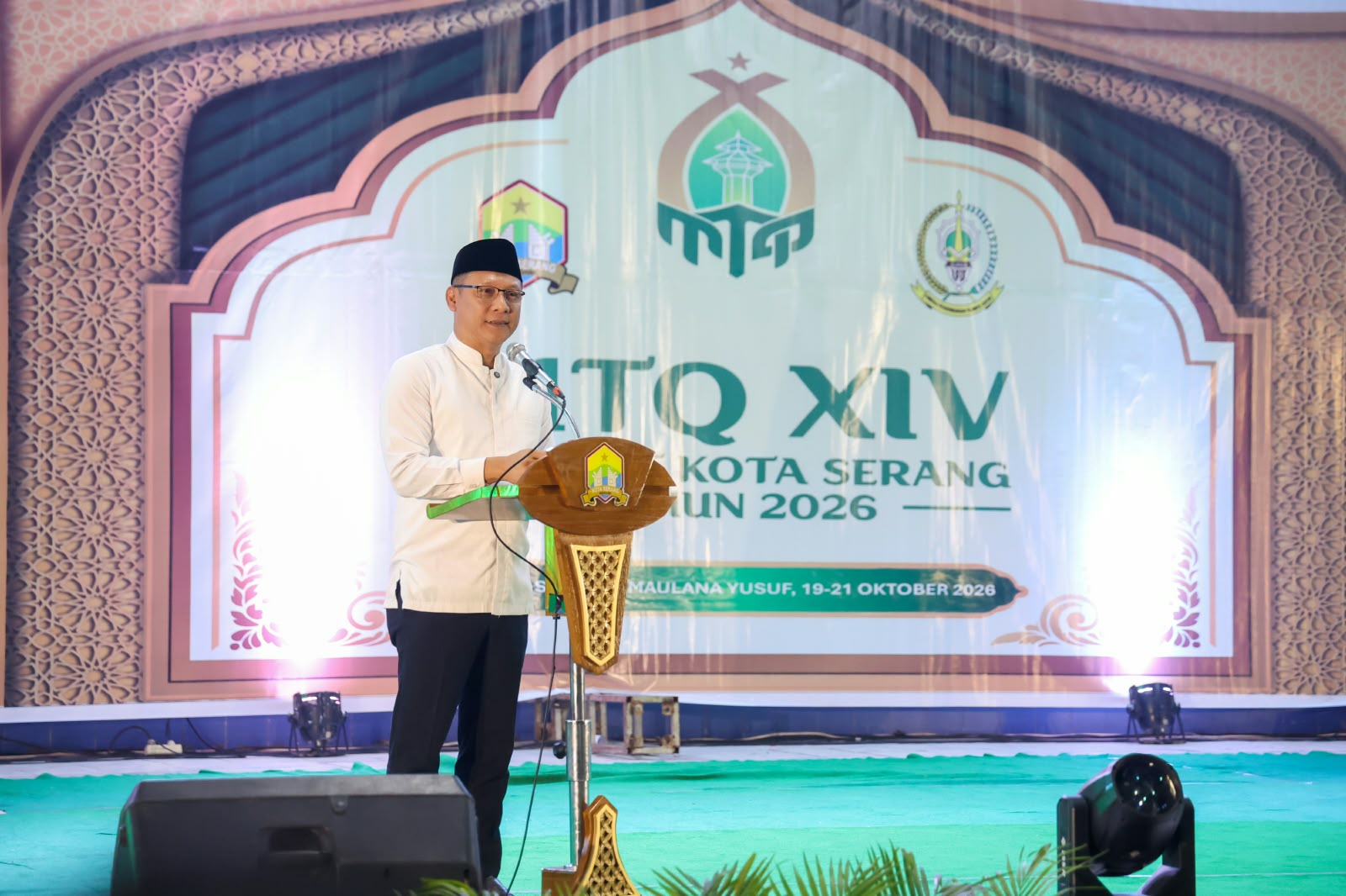 Sekda Banten Buka MTQ XIV Kota Serang 2026, 6 Kecamatan dan 8 Lembaga Pendidikan Ikut Berlaga