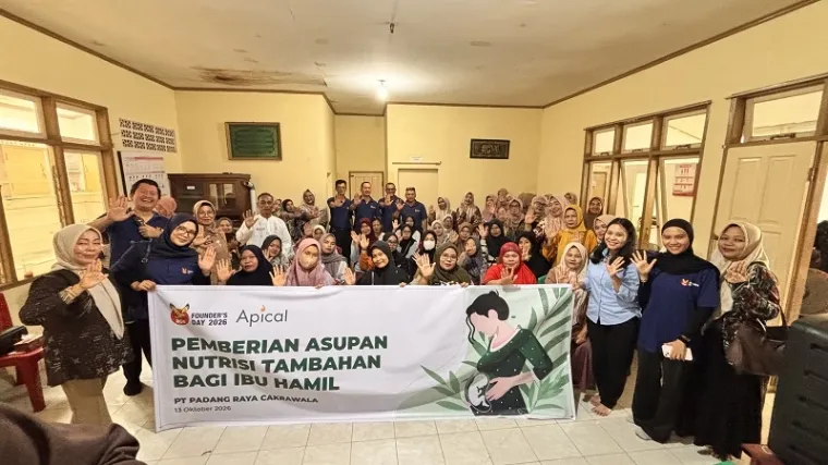 Bantuan Nutrisi untuk Ibu Hamil di Padang, Ini Rangkaian Kegiatan PT PRC