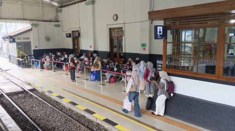 Stasiun Sukabumi Layani 613.678 Penumpang Januari–September 2026, Naik 7 Persen