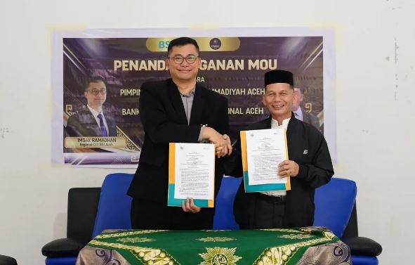 BSI dan Muhammadiyah Aceh Teken MoU Layanan Syariah, 4 Sektor Amal Usaha Jadi Sasaran