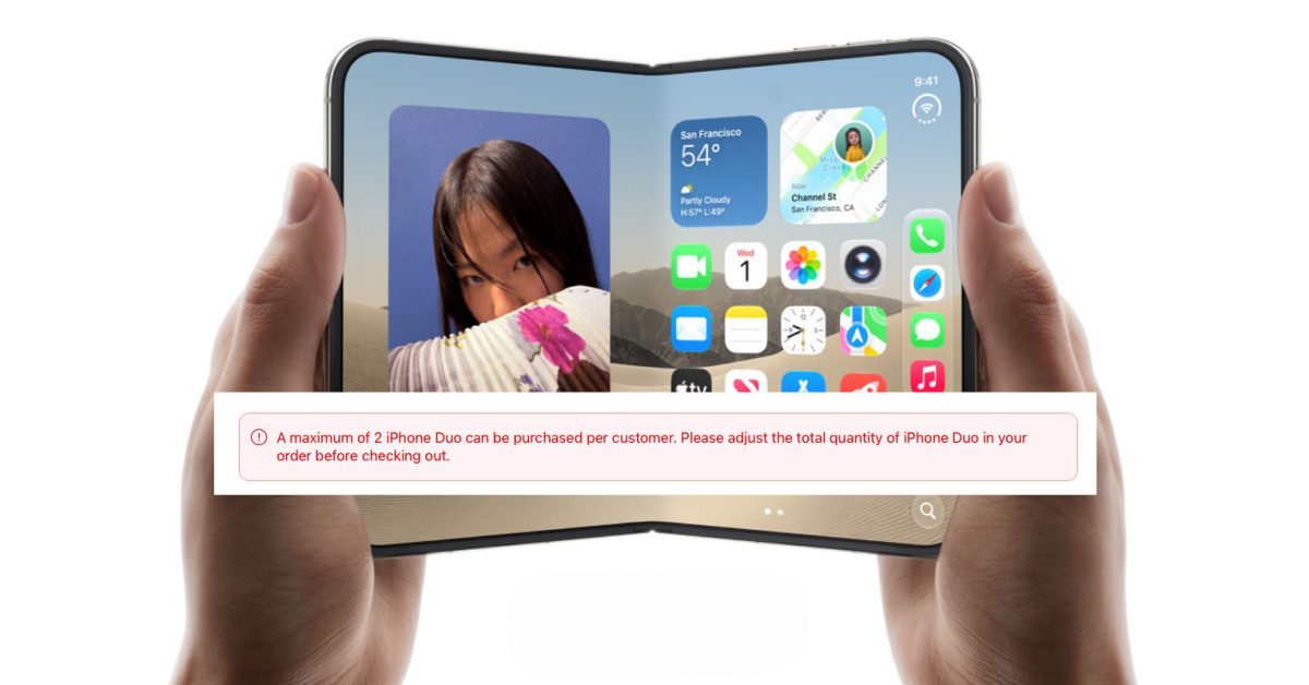 Apple Batasi Pesanan iPhone Duo Maksimal Dua Unit per Pelanggan