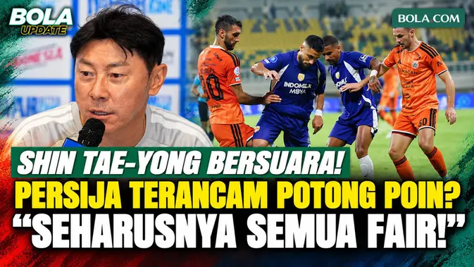 Shin Tae-yong Tegaskan Kerusuhan Suporter Tak Otomatis Berujung Pengurangan Poin Persija