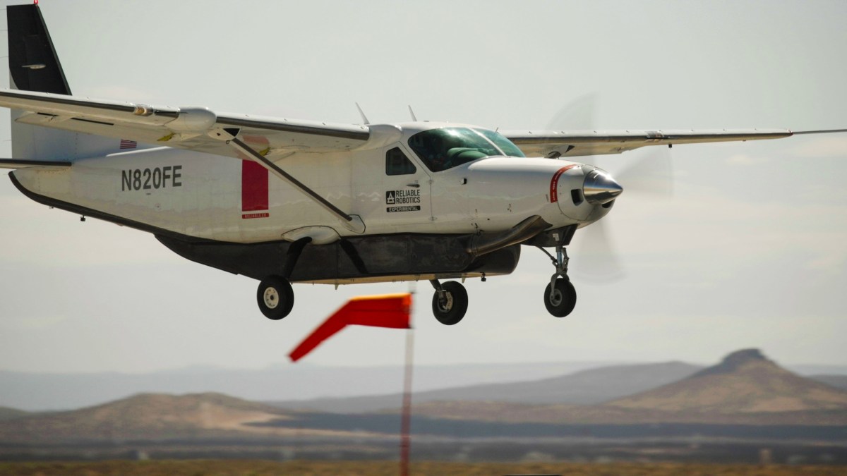 Reliable Robotics Tambah Pendanaan Seri D USD 115 Juta, Valuasi Tembus USD 1 Miliar