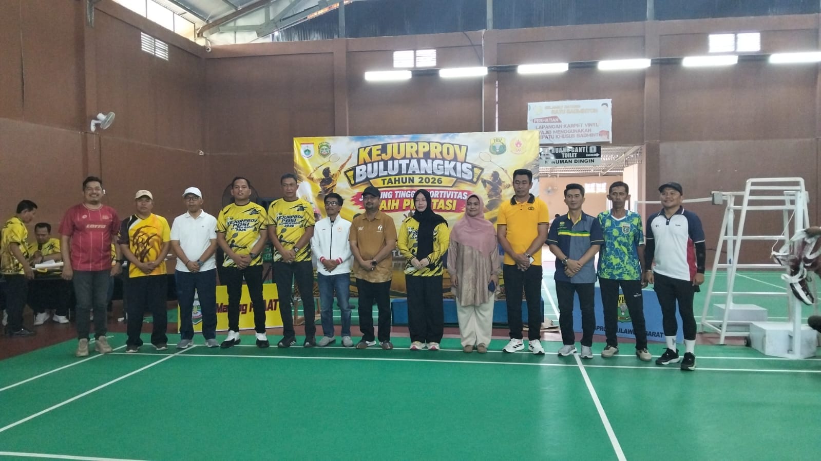 Kejurprov Bulutangkis Sulbar 2026 Digelar di Mamuju Tengah, 130 Atlet Bertanding hingga 21 Oktober