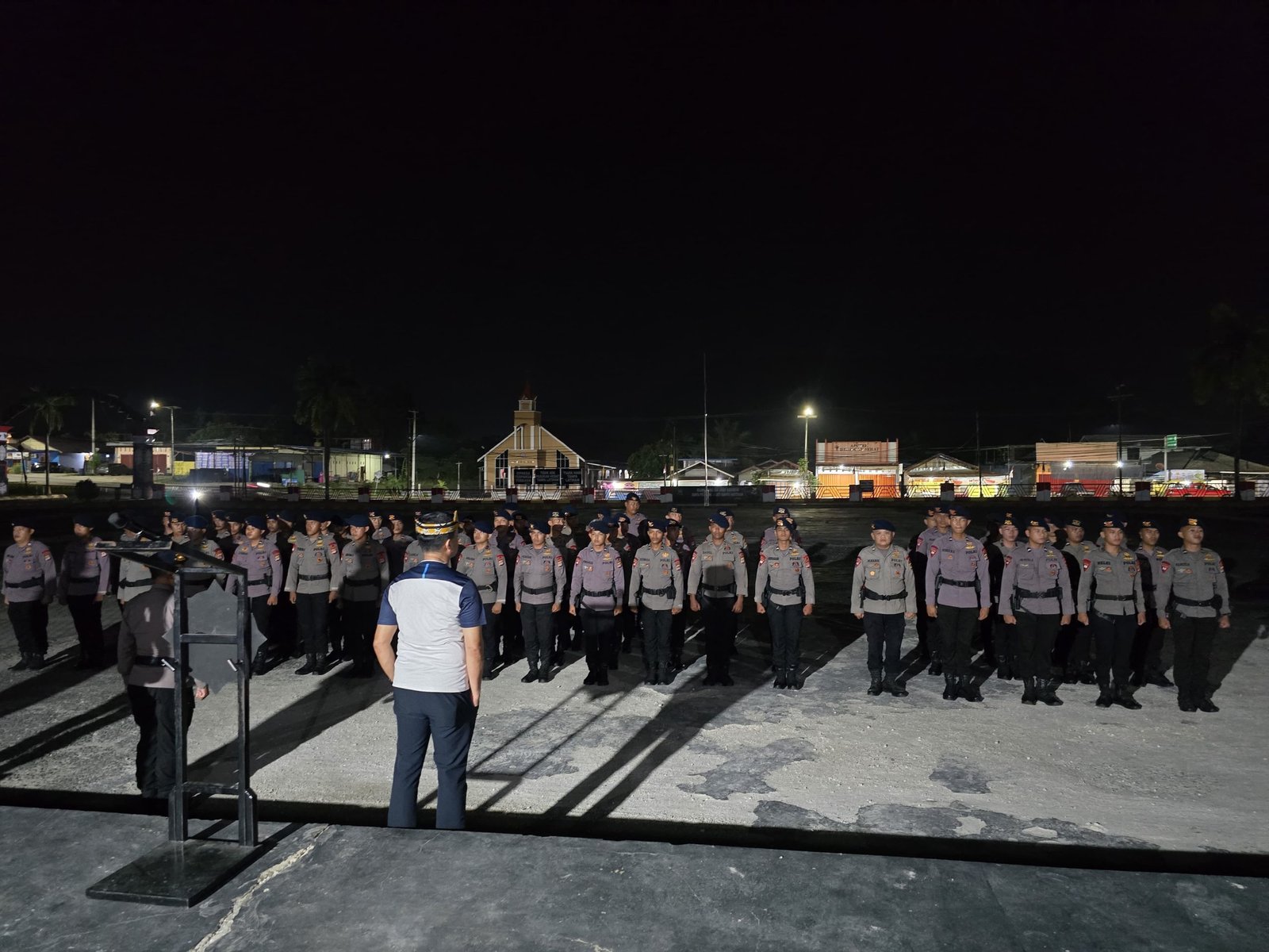 Kapolda Kaltara Sidak Kesiapsiagaan Personel di Bulungan, 65 Anggota Brimob Siaga dalam 10 Menit