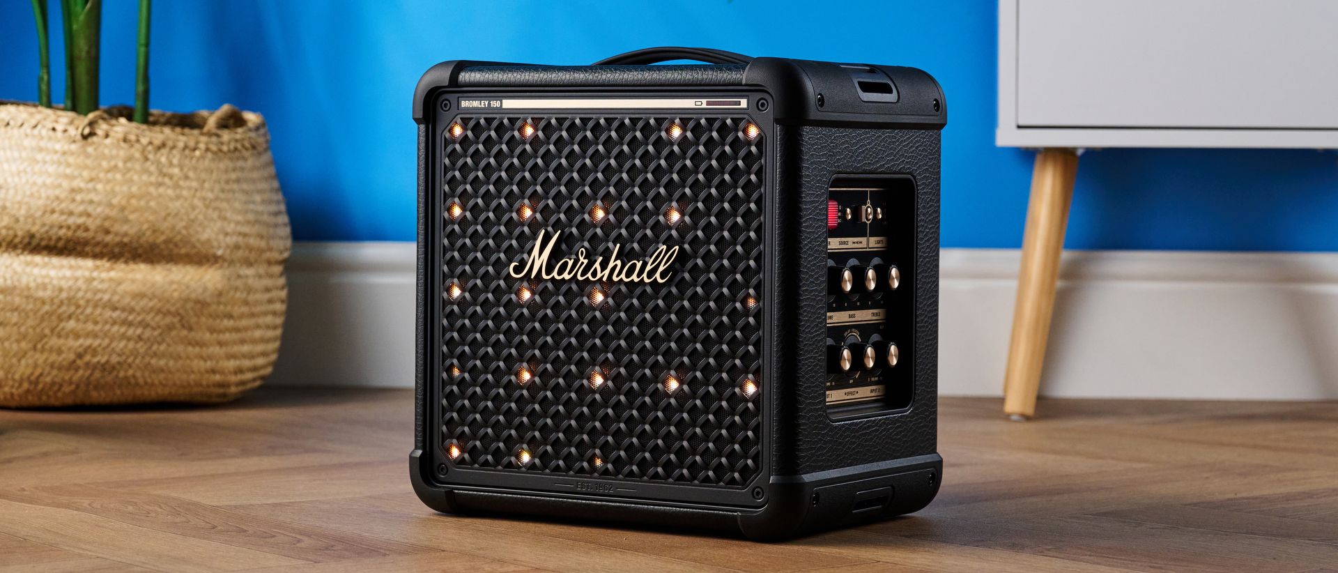 Speaker Marshall Bromley 150 Resmi Meluncur, Baterai 40 Jam dan Bass 200W
