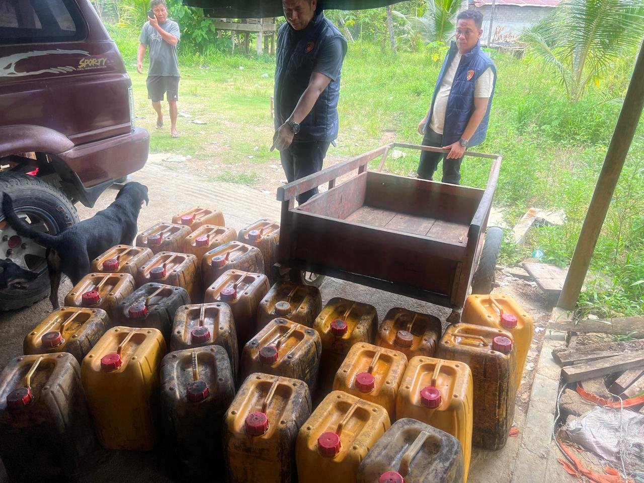 Dua Personel Polres Banggai Laut Diperiksa Propam Polda Sulteng, Kapolsek Diganti PLH Buntut 575 Jeriken BBM Subsidi