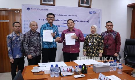 BPR Sumsel Gandeng BRI Insurance Jual Asuransi Kendaraan dan Kebakaran