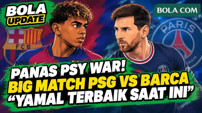 Panas Jelang PSG vs Barcelona: Enrique Singgung Messi, Pedri Puji Lamine Yamal