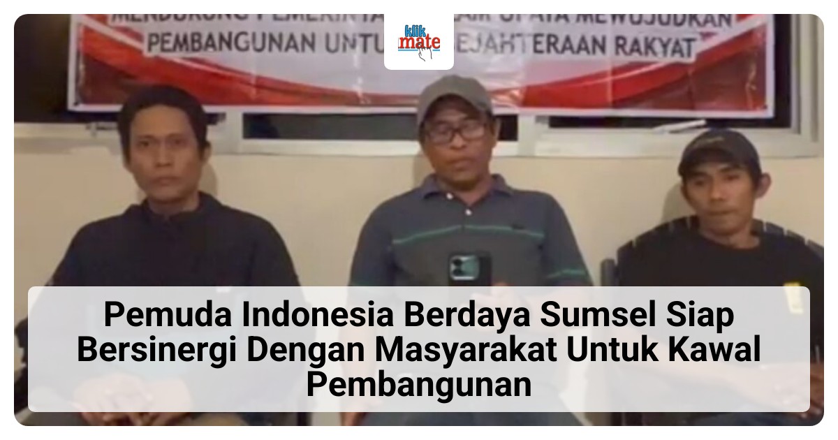 Pemuda Indonesia Berdaya Sumsel Nyatakan Dukungan ke Prabowo–Gibran, Siap Kawal Pembangunan Daerah
