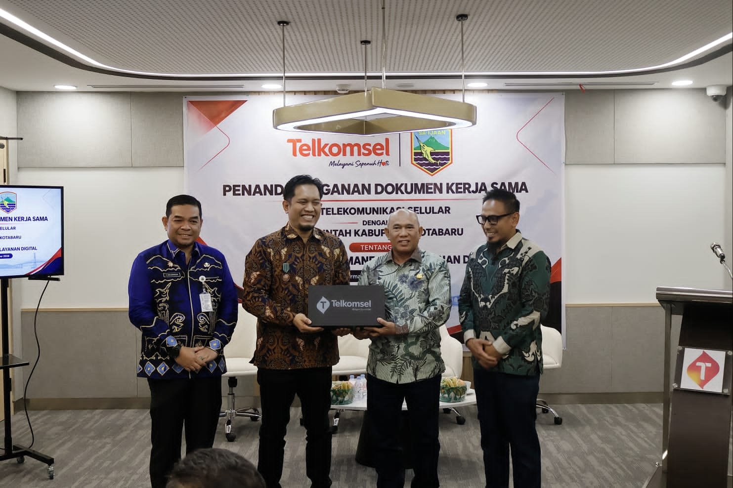 Pemkab Kotabaru Gandeng Telkomsel Perkuat Layanan Digital ASN dan Koordinasi Antar-OPD