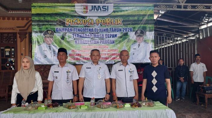 JMSI Tulangbawang Bahas Dampak El Nino 2026 pada Ketahanan Pangan, 100 Petani Menggala Ikut Diskusi Publik