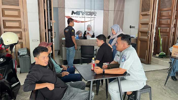 Jasa Raharja Sumbar Datangi Pool PT Miyor Prima Abadi, Kumpulkan Data Bus Kecelakaan di Pelabuhan Merak