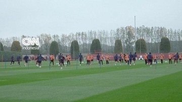 Arsenal Latihan Riang Jelang Tandang ke Markas Bayern Munchen
