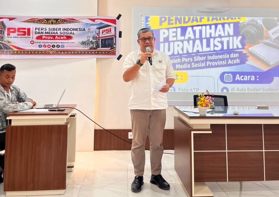 Pers Siber Indonesia Aceh Gelar Pelatihan Jurnalistik Dasar, Tekankan Verifikasi di Tengah Banjir Informasi Digital