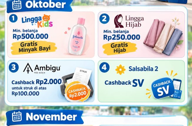BRI Pagaralam Gelar Promo EDC Lokal Oktober–November 2026, Belanja di 6 Merchant Dapat Hadiah hingga Cashback
