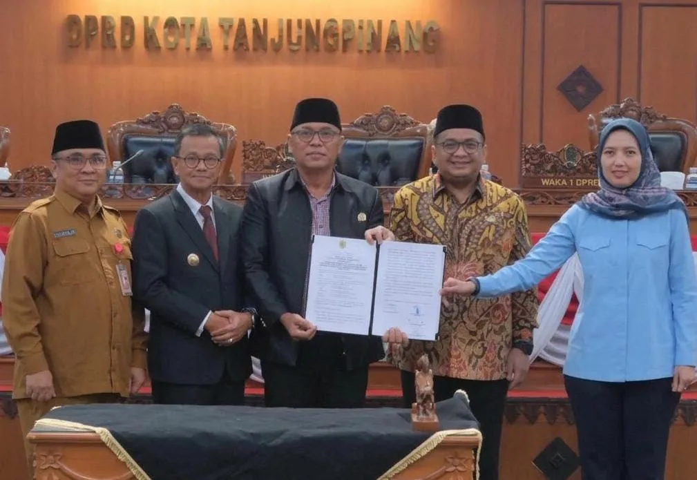 DPRD Tanjungpinang Sahkan Perda Pajak Daerah, Opsen PKB dan BBNKB Masuk Aturan Baru