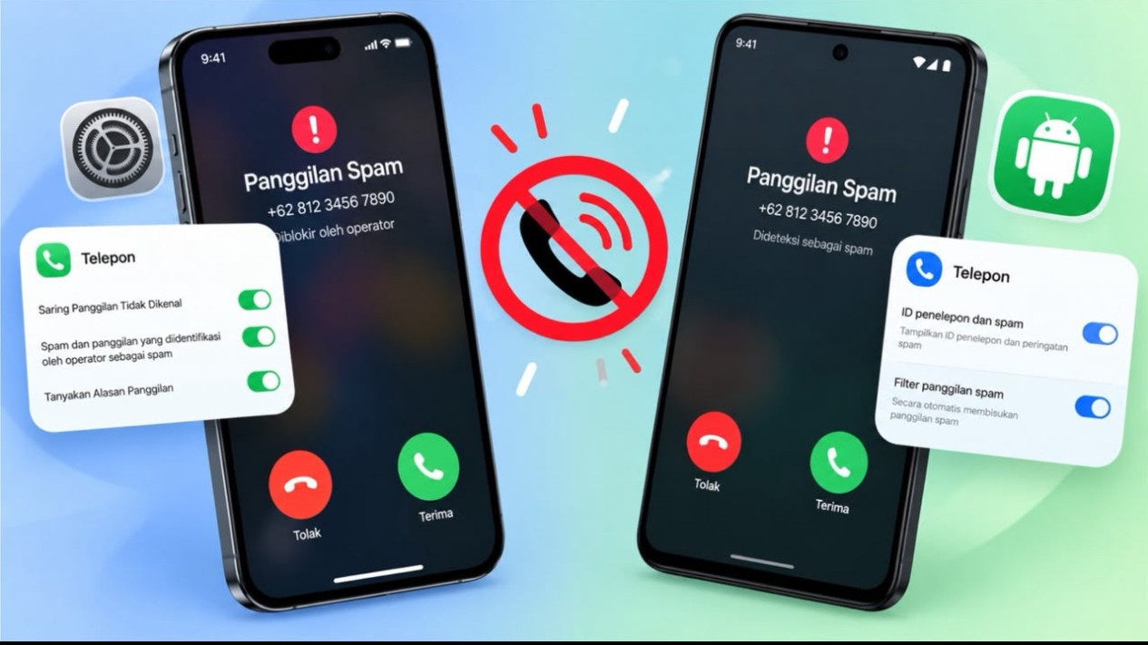 Cara Blokir Panggilan Spam di iPhone dan Android Tanpa Aplikasi Tambahan