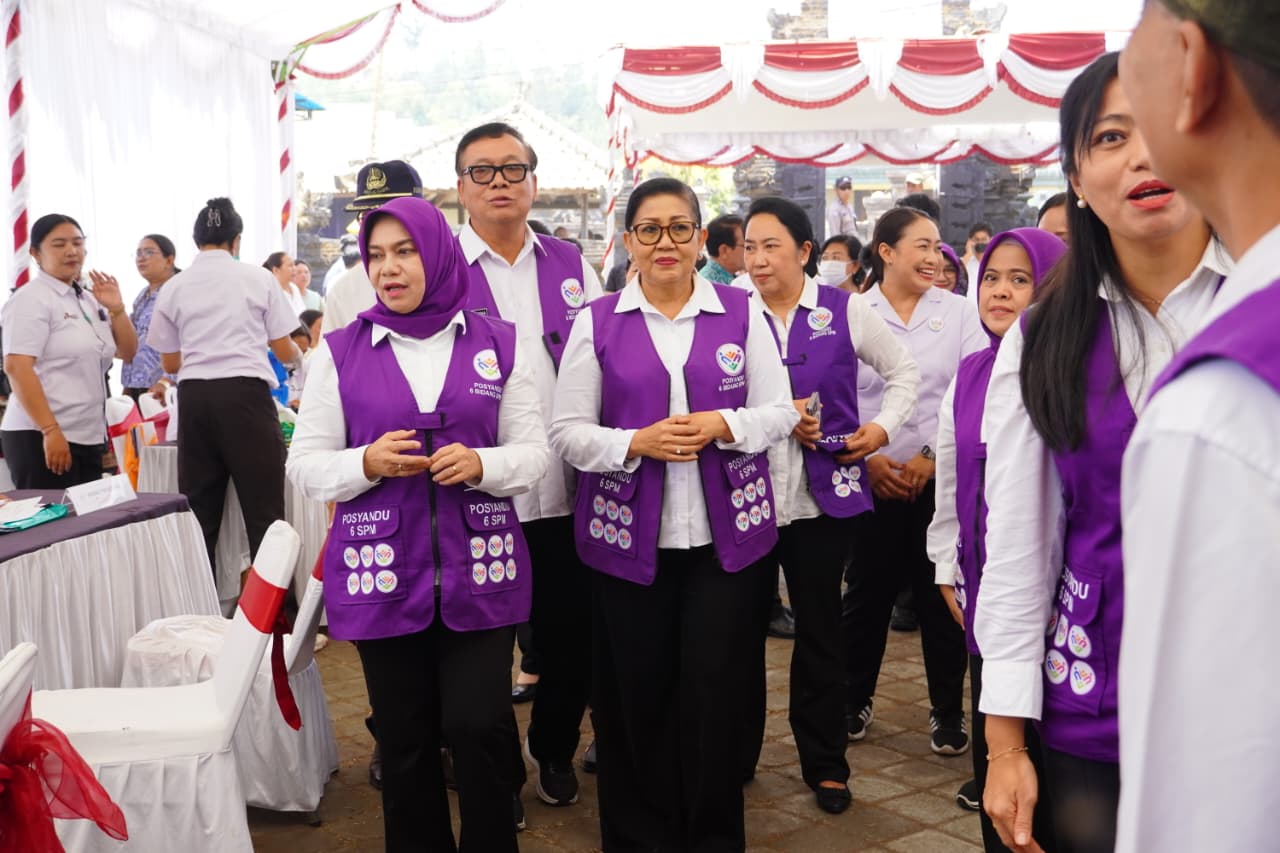 Ketua Pembina Posyandu Bali Sebut Kebersihan Lingkungan Kunci Kesehatan Warga dan Citra Pariwisata