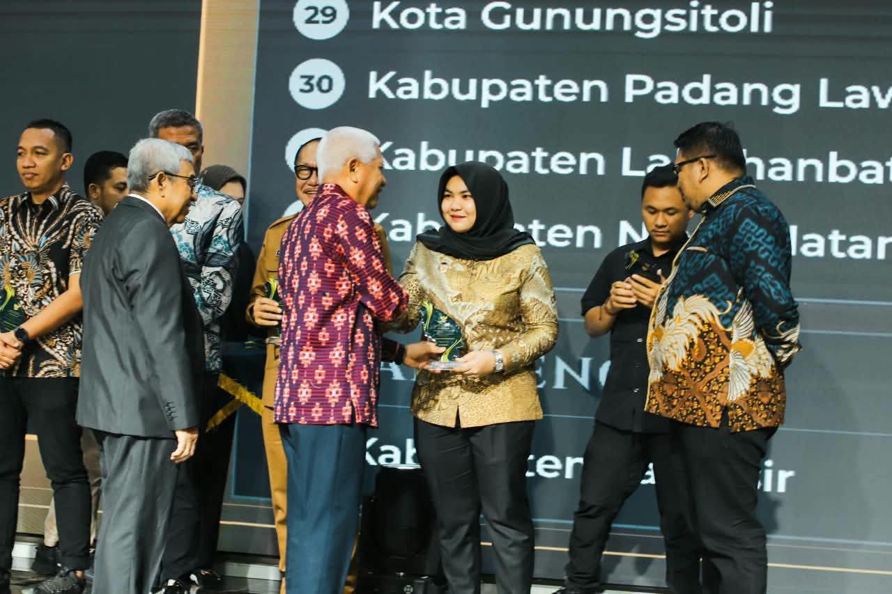 Pemkab Madina Raih Predikat Kabupaten Informatif di KI Sumut Award 2026 meski Ambang Nilai Naik jadi 90