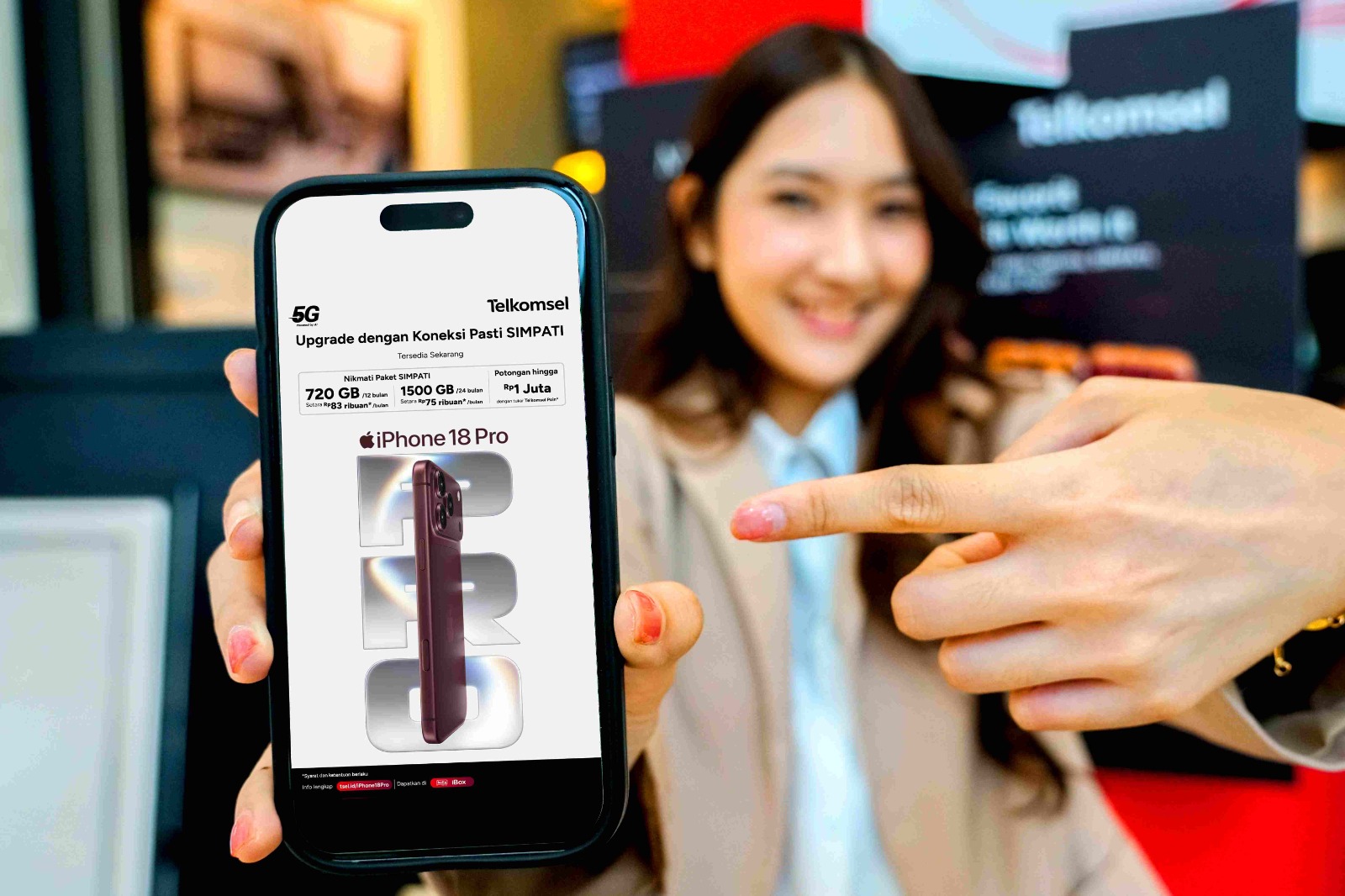 iPhone 18 Pro Resmi di Indonesia, Telkomsel Tawarkan Bundling Halo dan SIMPATI