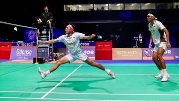Fajar/Fikri Kalah 24-26, 13-21 dari Chiu/Wang di Babak Pertama French Open 2026