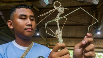 Wayang Suket Desa Wisata Grogol Sleman, Kerajinan Khas yang Bisa Dicoba
