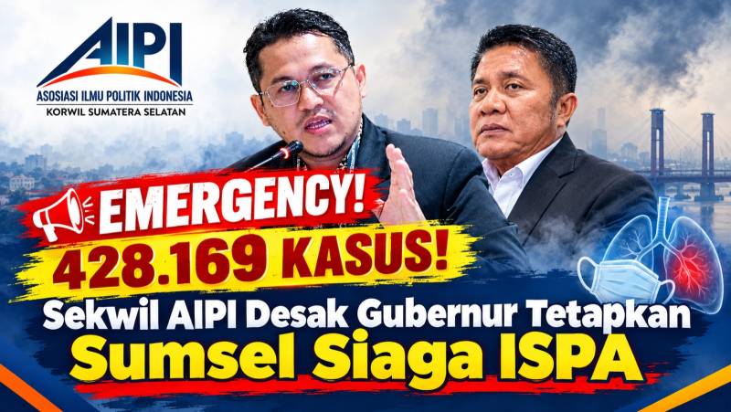 Pengamat Minta Gubernur Sumsel Tetapkan Status Siaga ISPA, 428.169 Kasus Tercatat hingga Oktober 2026