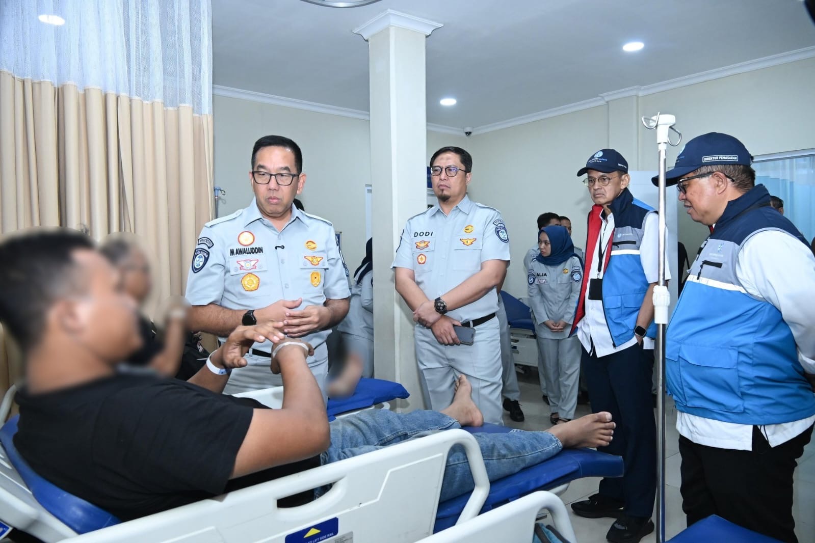 Jasa Raharja Terbitkan Jaminan Biaya Perawatan untuk 11 Korban Kebakaran KMP Batumandi di Cilegon
