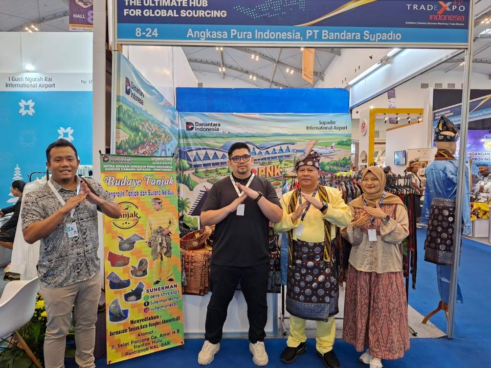 Bandara Supadio Dampingi UMKM Kalbar Tembus Pasar Internasional Lewat Trade Expo Indonesia 2026
