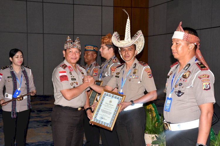 Polres Rote Ndao Raih Peringkat III Pelaporan IRMS di Rakernis Lalu Lintas Polda NTT 2026