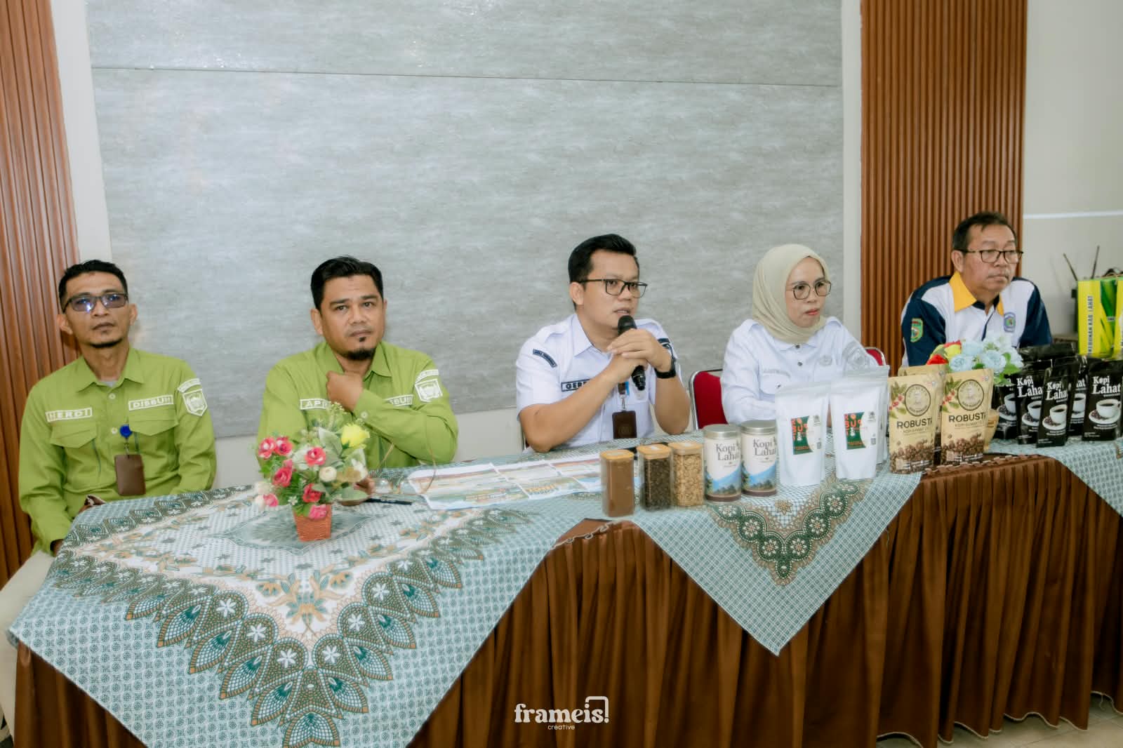 Dinas Perkebunan Lahat Kenalkan Kopi Robusta ke Siswa SMAN 4, Soroti Aroma Kuat dan Pengakuan HAKI