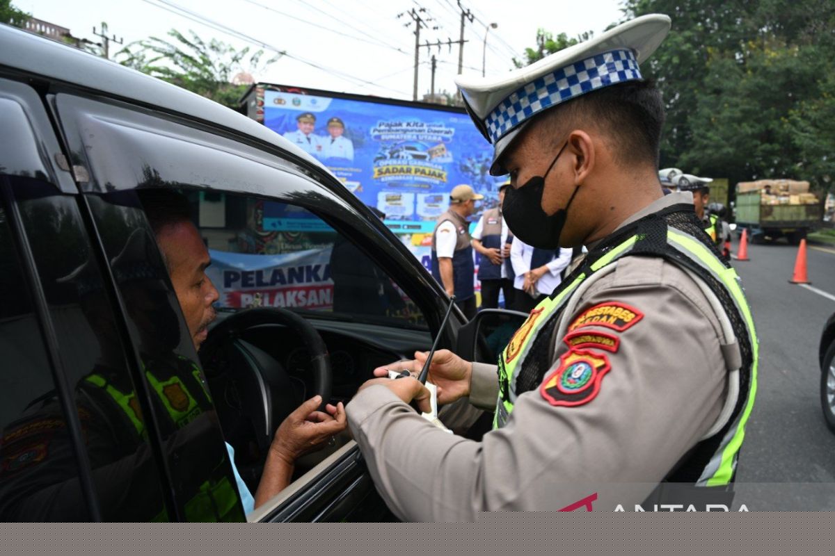Bapenda Sumut dan Polda Gelar Operasi Sadar Pajak di Medan, Penunggak Dapat Surat Peringatan Bukan Tilang