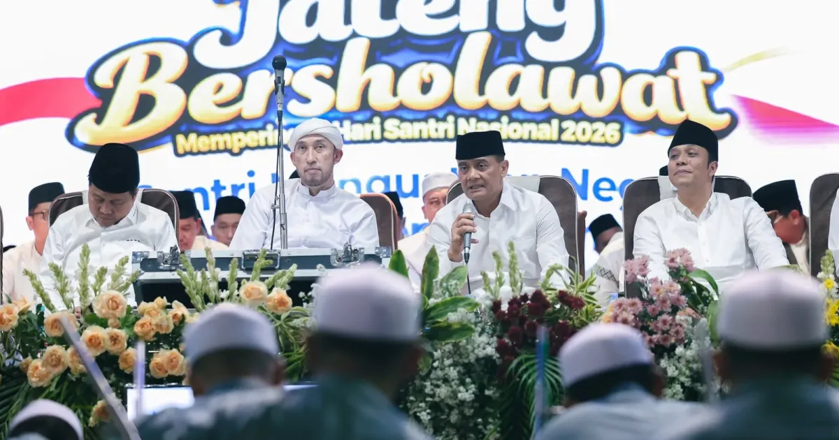 Gubernur Ahmad Luthfi Perkuat Dukungan untuk 5.400 Pesantren di Jateng, dari Beasiswa Santri hingga Insentif Guru Agama