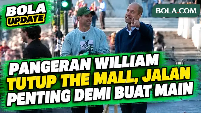 Pangeran William Tutup The Mall London demi Kriket Bareng Brian Lara