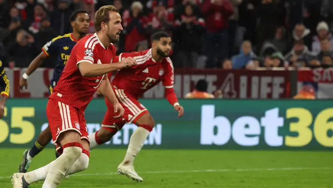 Declan Rice Selamatkan Arsenal, Bayern Munchen Ditahan Imbang 2-2 di Allianz Arena