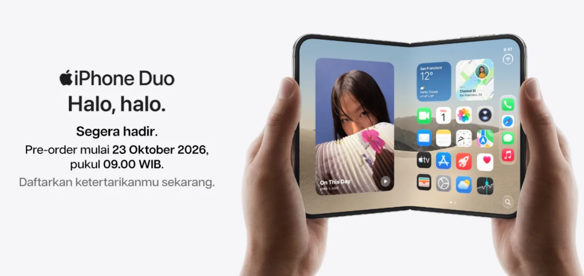 iPhone Duo Bisa Dipesan 23 Oktober 2026, Harga Masih Bocoran