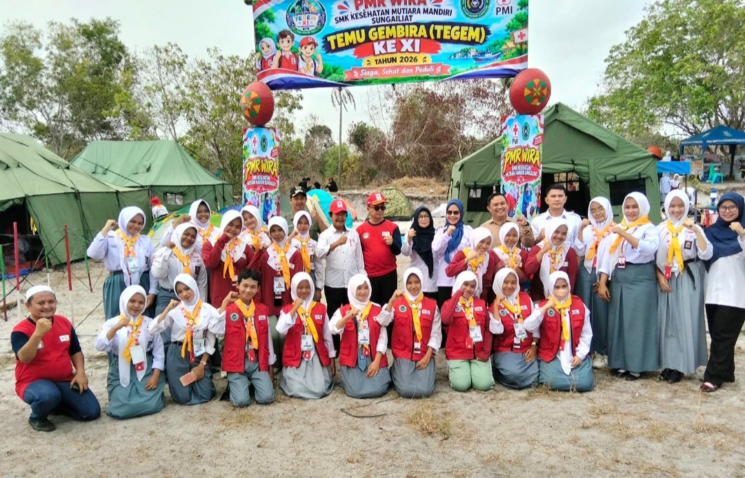 1.150 Peserta Ikuti Tegem XI PMR di Pantai Matras Sungailiat, 700 di Antaranya Pelajar SD-SMA