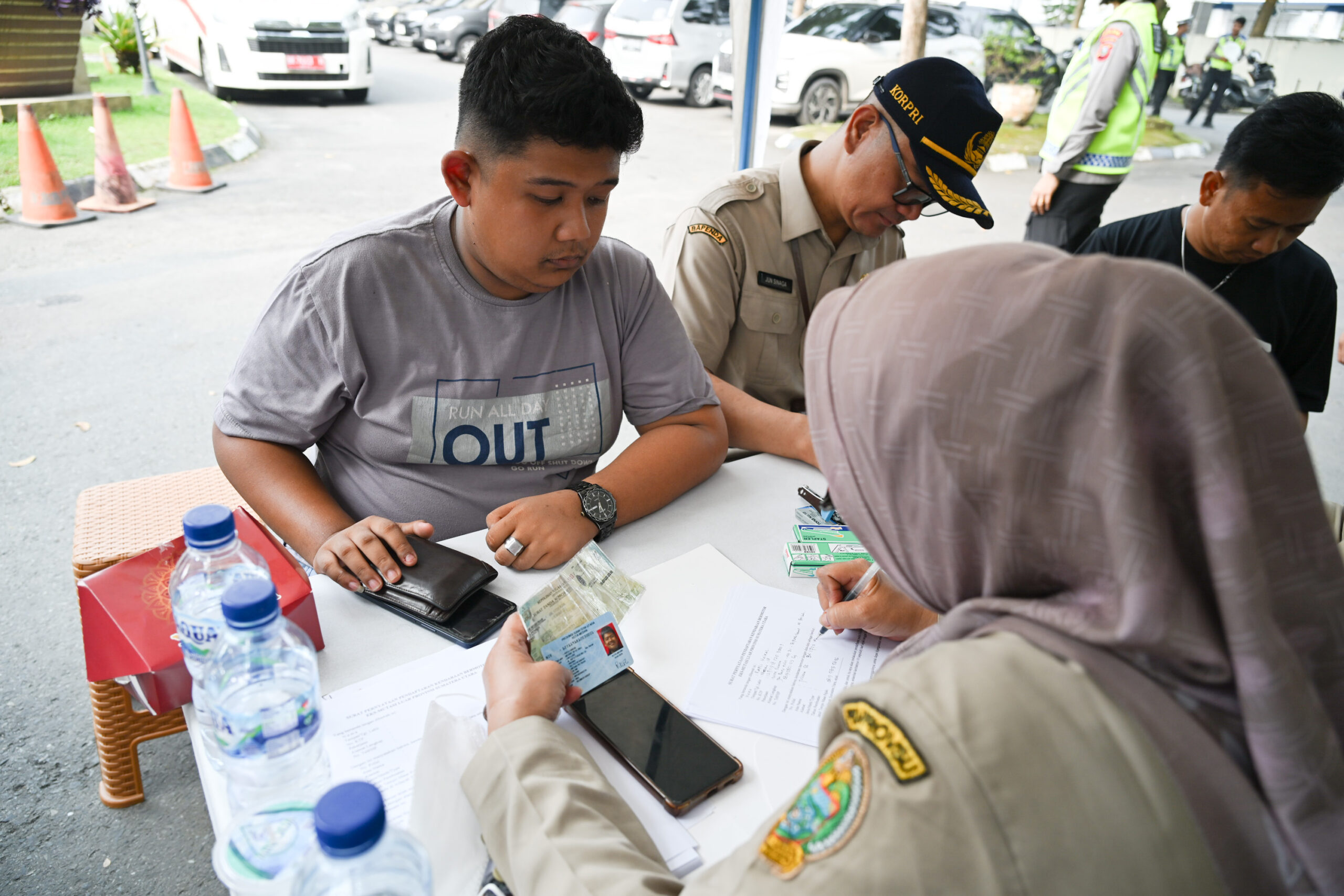 Bapenda Sumut dan Ditlantas Polda Gelar Operasi Sadar Pajak di Medan, Tunggakan Dicek Langsung di Bus Keliling