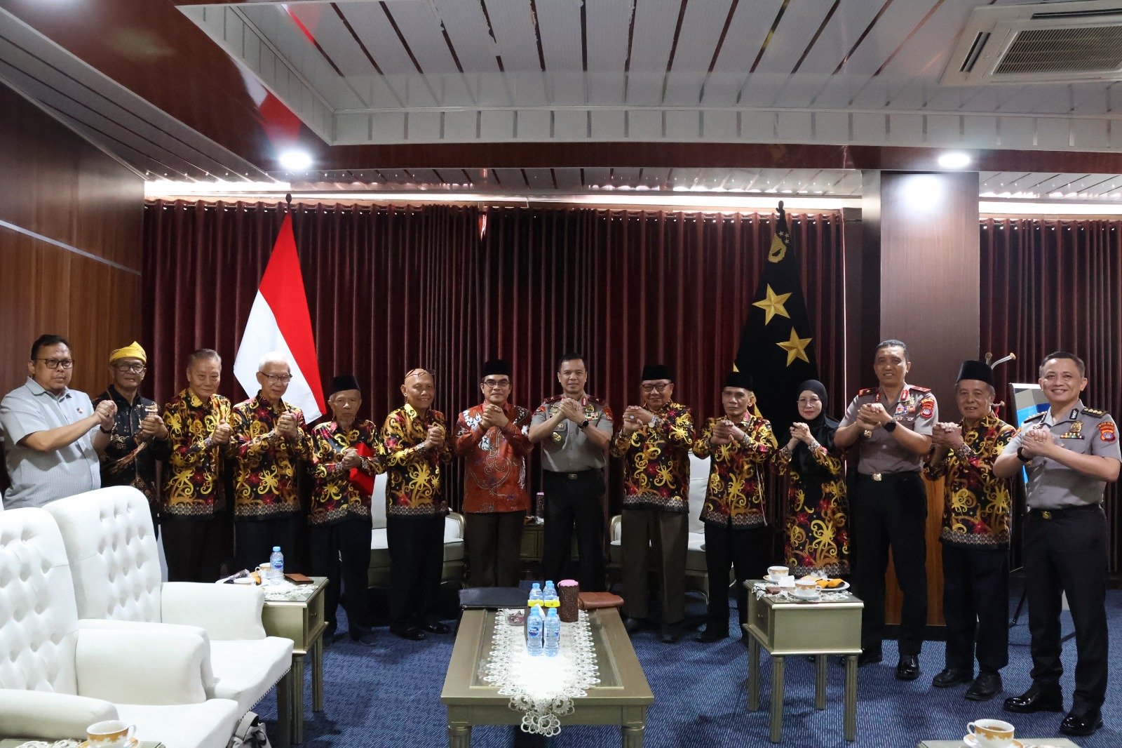 Kapolda Kaltara Terima Silaturahmi FKUB di Tanjung Selor, Bahas Penguatan Toleransi dan Cegah Konflik Sosial